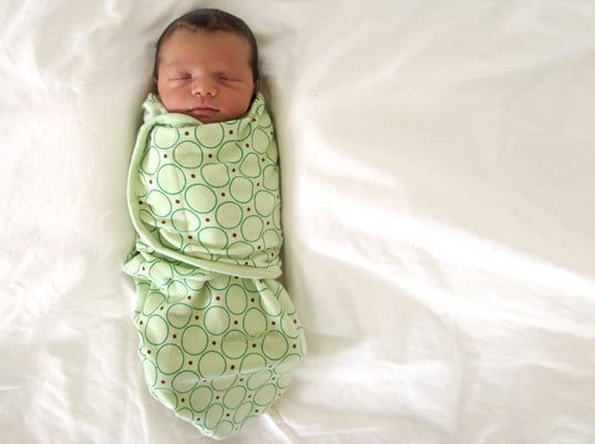 swaddling newborns