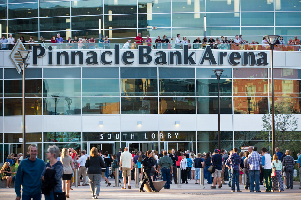Pinnacle Bank Arena The FAQ Rock Candy