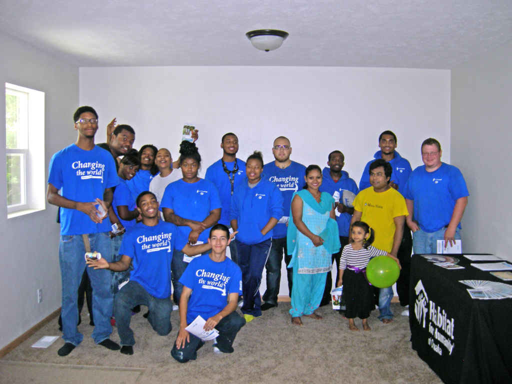 Partnering with Habitat for Humanity prepares students for construction