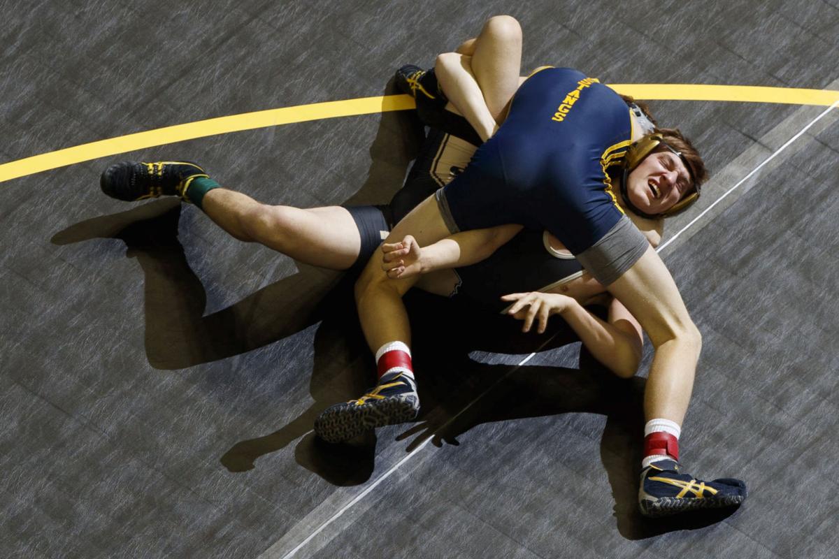 How do high school wrestlers make it to the Nebraska state wrestling tournament?