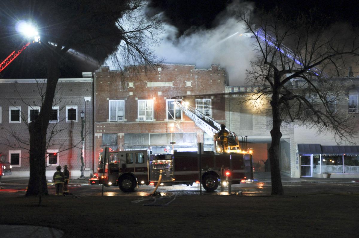 Building on Seward's courthouse square declared total loss after fire