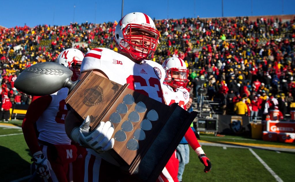 Iowa vs. Nebraska history in photos