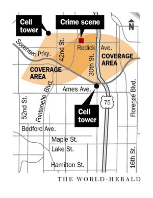 ... cellphone data put phone used by slaying defendant in crime scene area