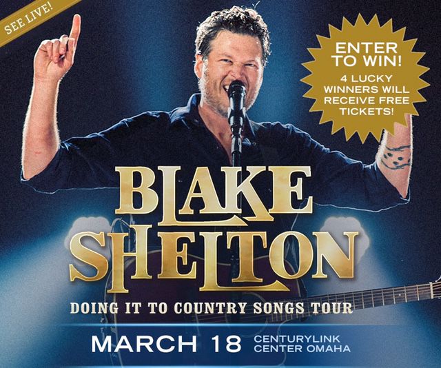 2017 CenturyLink Center Blake Shelton