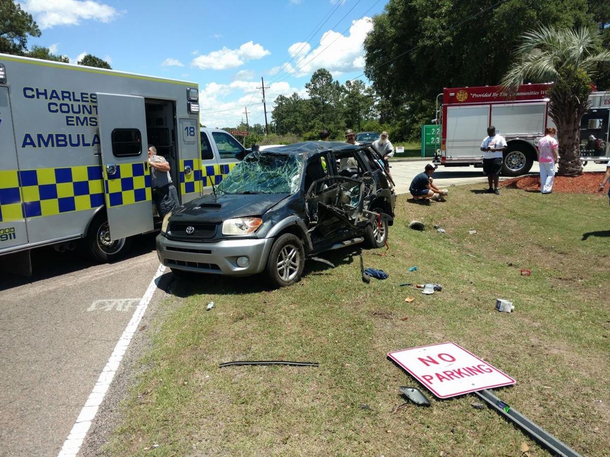 Man injured, dog killed in crash in McClellanville News