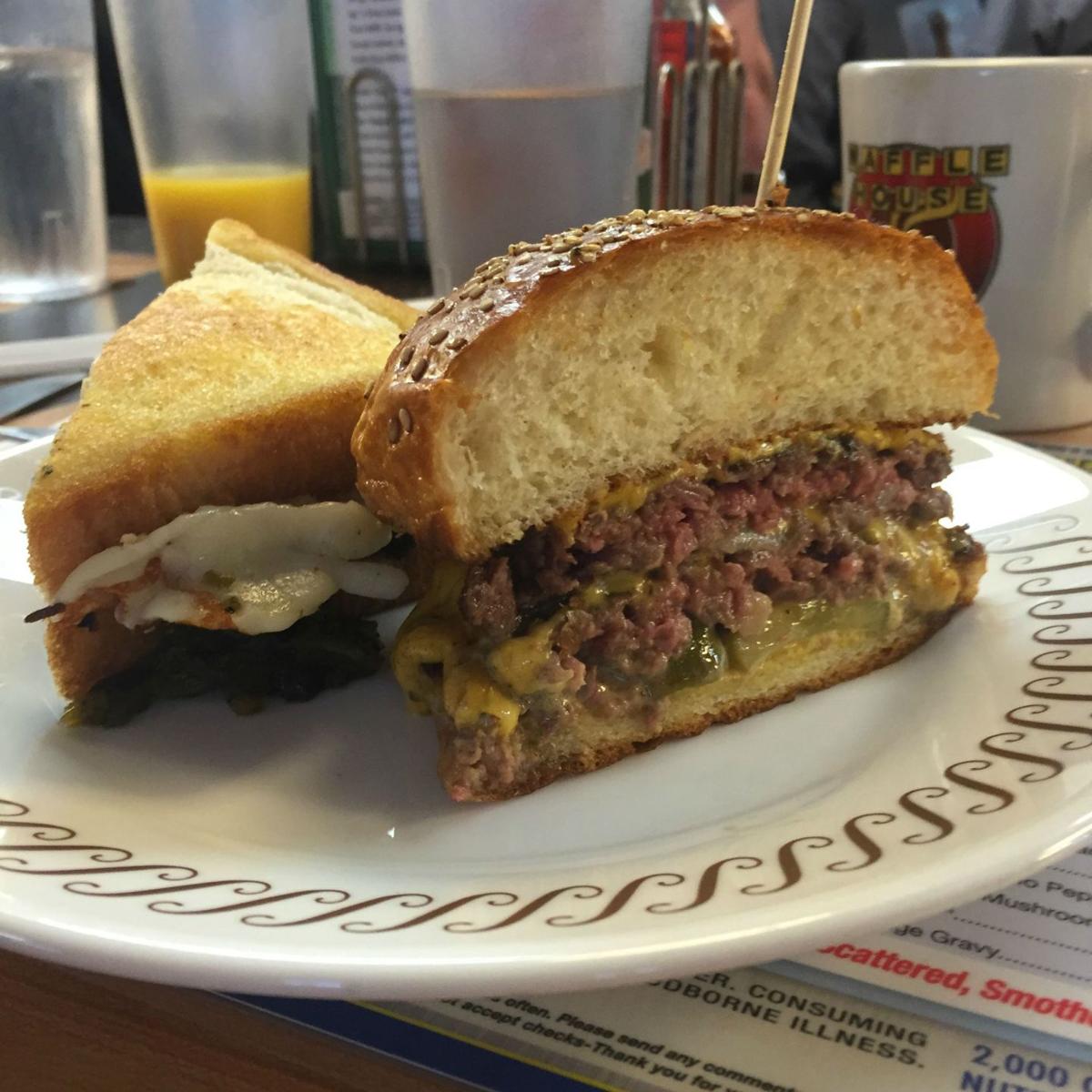 Sean Brock and Danny Bowien cook up free burgers at Waffle House Food