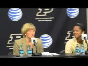 12/21/14 Purdue 70, Wright State 46 Press Conference