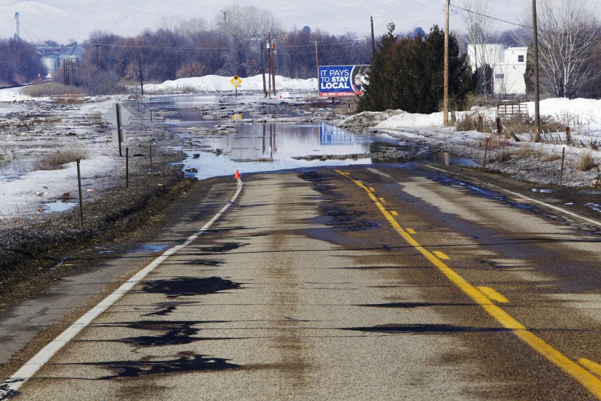 Ice jam breaks, allowing some Idaho flood waters to recede Nation