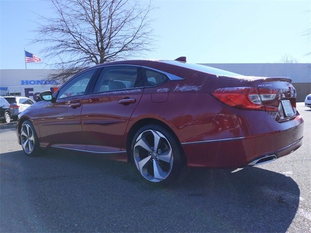 Radiant Red Metallic Honda Accord Sedan