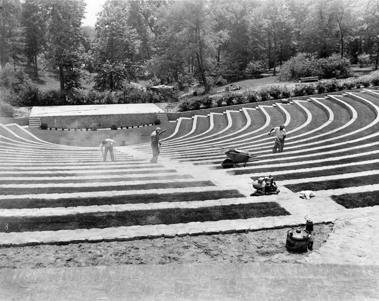 From the Archives Dogwood Dell Amphitheater Richmond TimesDispatch