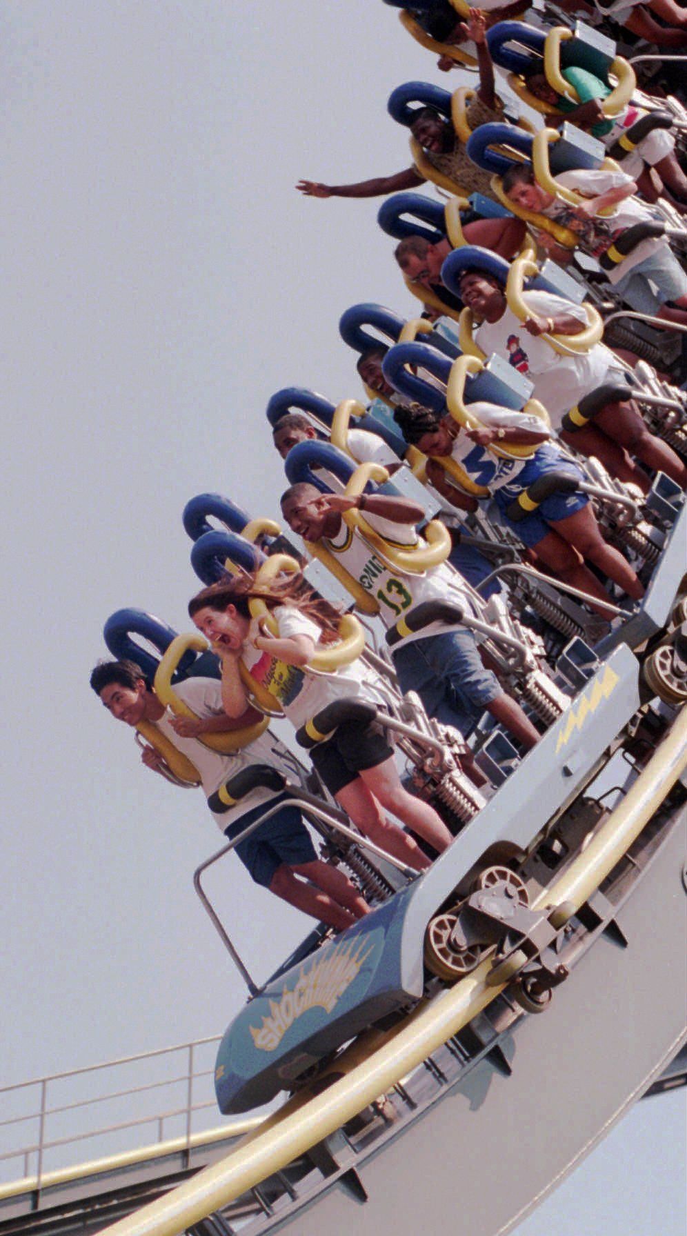 It's the last weekend for Kings Dominion's Shockwave roller coaster