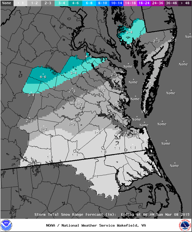 Less snow, more sleet brings icy glaze to Richmond area - Richmond ...