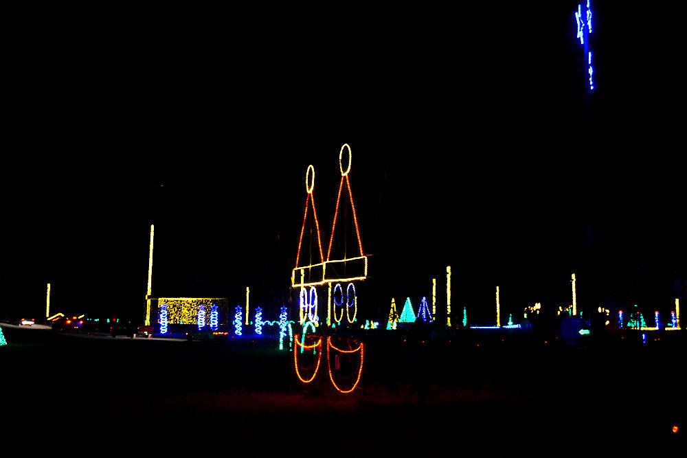 PHOTOS Illuminate Light Show & Santa's Village at The Meadow Event