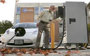 Blacksburg's electric car charger