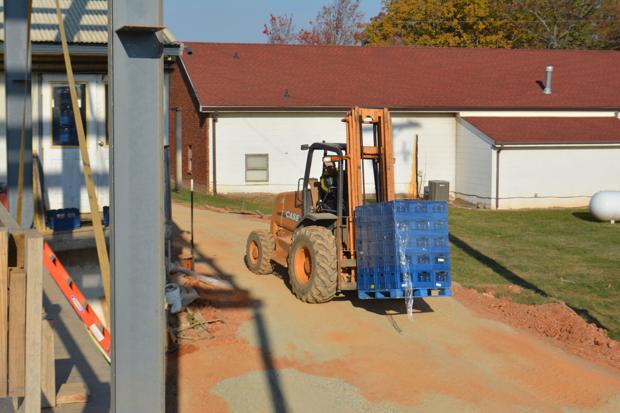 Beams Raised In Homestead Creamery Expansion Roanoke