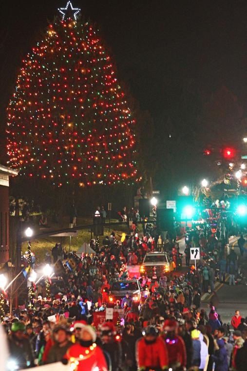 Blacksburg Christmas Parade Roanoke Times Photo