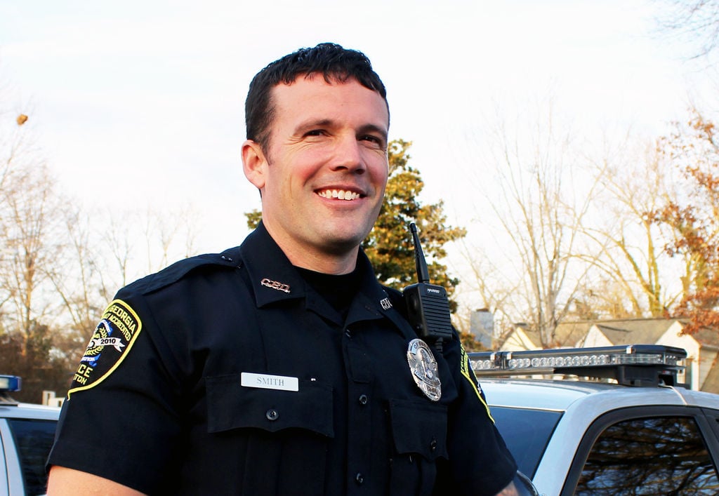 Officer Smith earns dual recognition with Covington Police