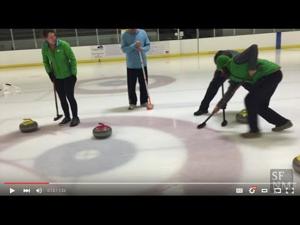 Curling night in Santa Fe