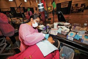 New Mexico Mission of Mercy draws hundreds for free dental work on first day