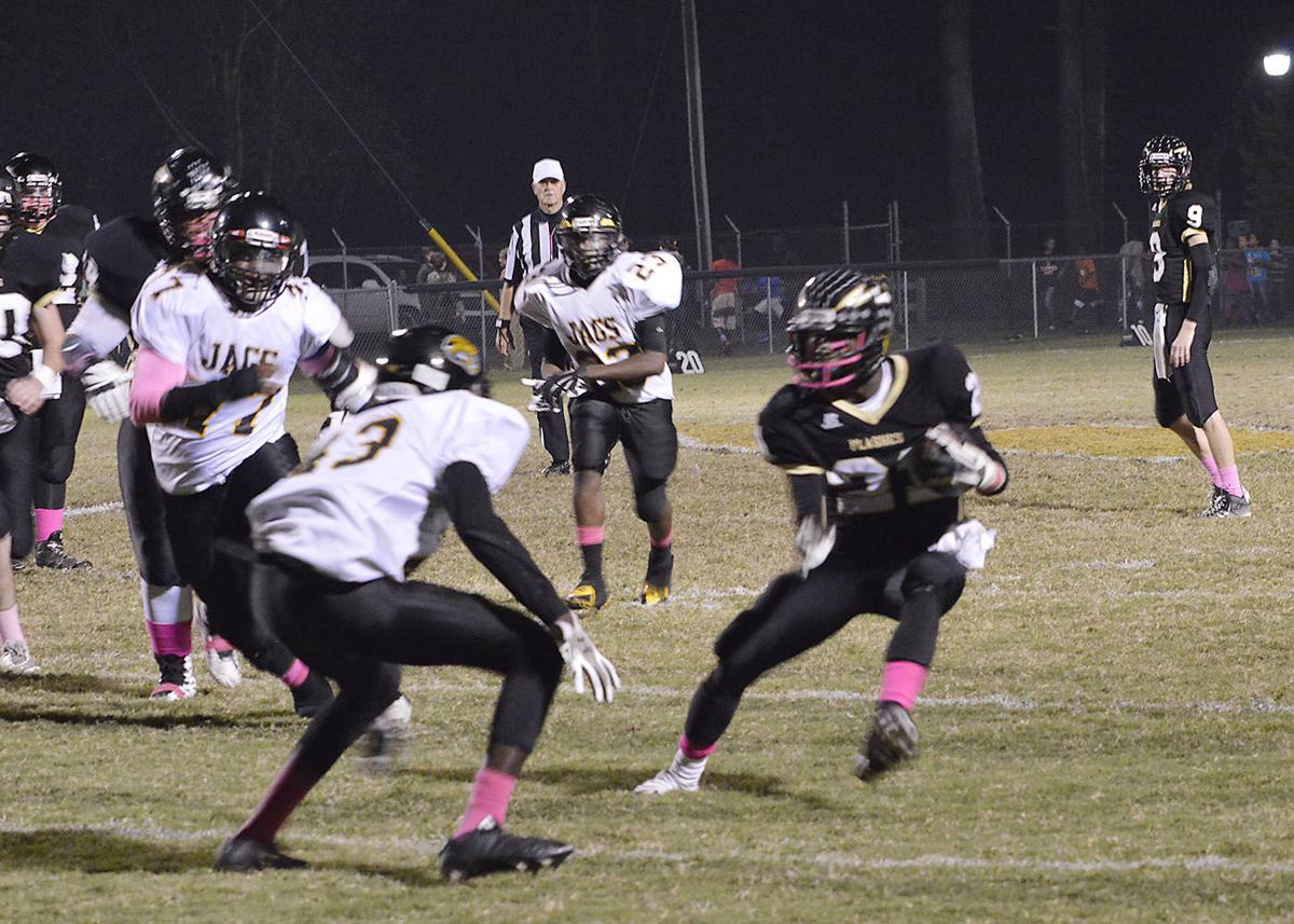 Seniors take the night as Johnsonville High School Flashes win big 54