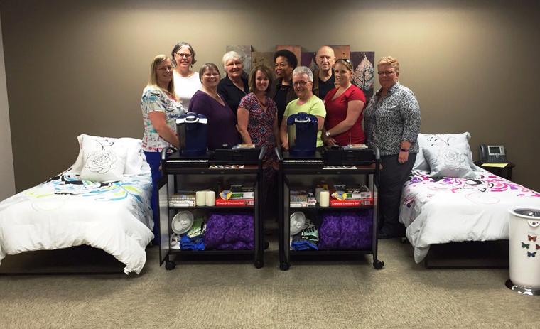 The Hospice of Le Sueur, Inc. Advisory Board donates funds to MVHC