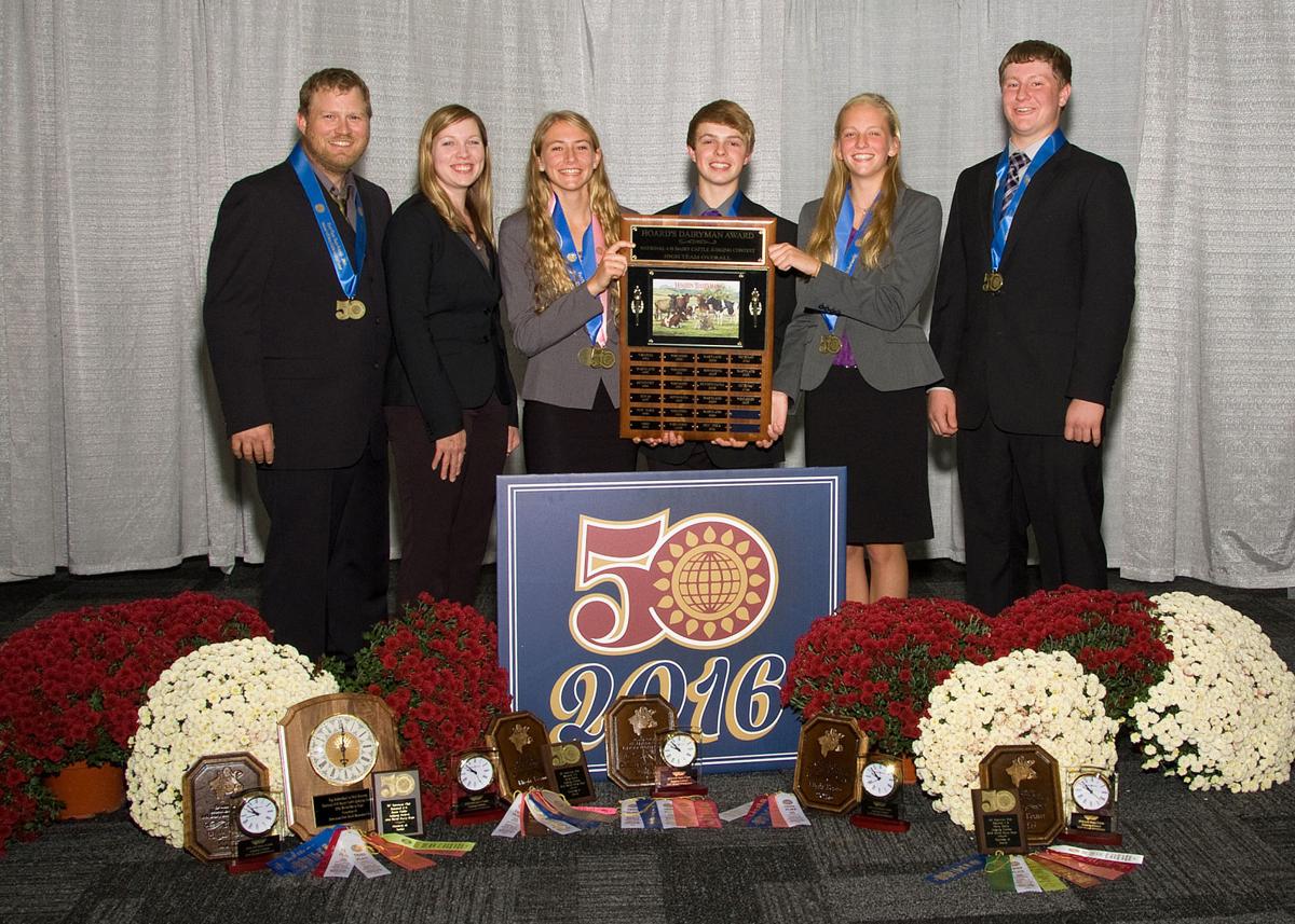 World Dairy Expo 4H judging champions Community