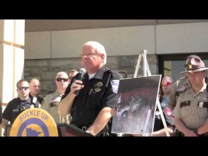 VIDEO: Southeast Minnesota law enforcement kick off seat belt campaign