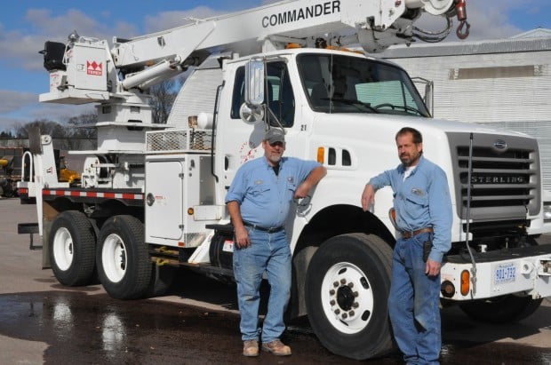 Electrical linemen heading to east coast