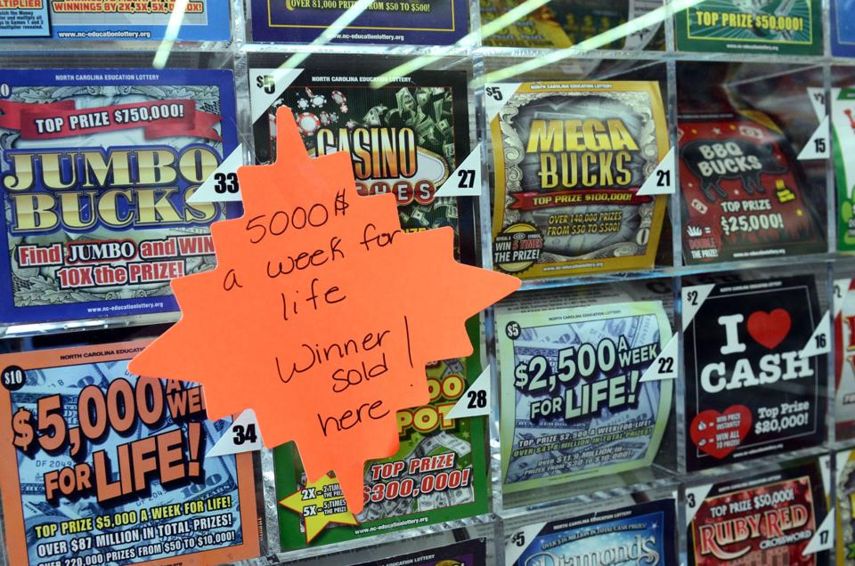 Statesville man wins $5,000 A Week for Life lottery game 