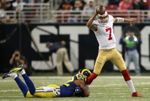 Rams keep Kaepernick in check - almost