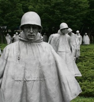 The Korean War Veterans Memorial