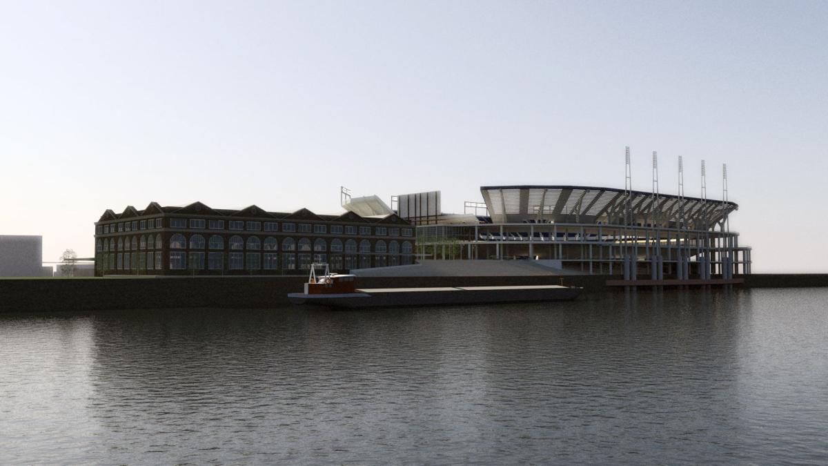 Peacock and Blitz Unveil Study for New St. Louis NFL Stadium