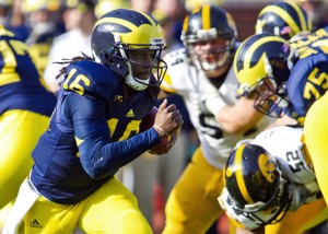 Michigan QB now an NFL wide receiver prospect
