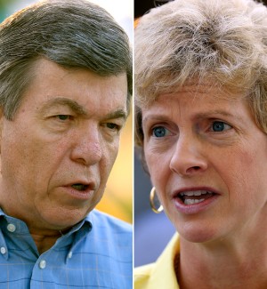 Roy Blunt and Robin Carnahan
