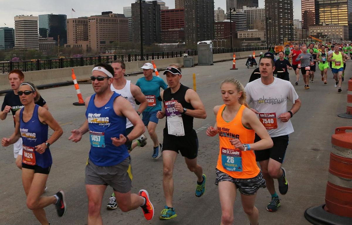 Go runners crossed the Mississippi River twice