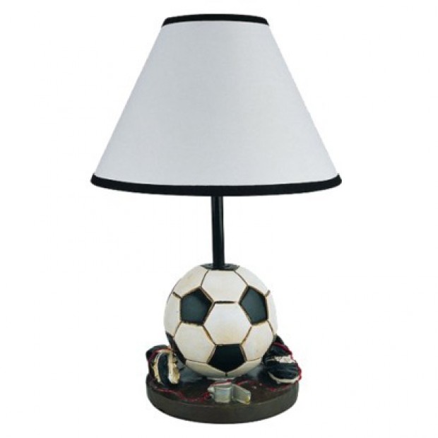 High & Low Soccer ball desk lamp Lifestyles