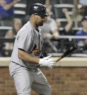 Pujols strikeout