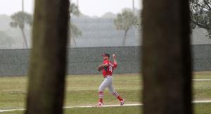 Wainwright back in camp, throws in the rain