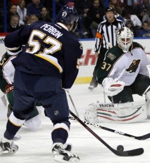 Josh Harding, David Perron
