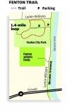 Fenton Trail map