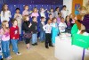 Kindergartners prepare for holiday concert