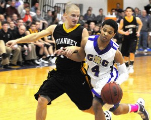 Vianney completes sweep with OT win at CBC