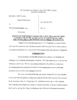 Post-trial motion