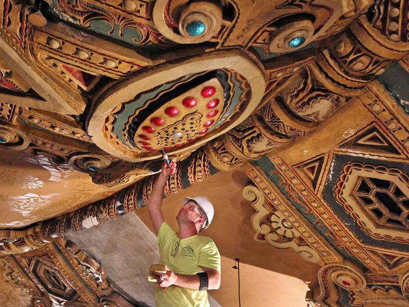 Fox Theatre restoration project gives a view from the top | Arts and theater | 0
