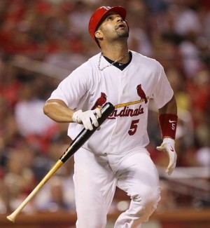 Pujols today The St. Louis Cardinals played the Milwaukee Brewers at Busch Stadium in St. Louis, Mo.