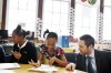 Jason Snyder visits Columbia Elementary School