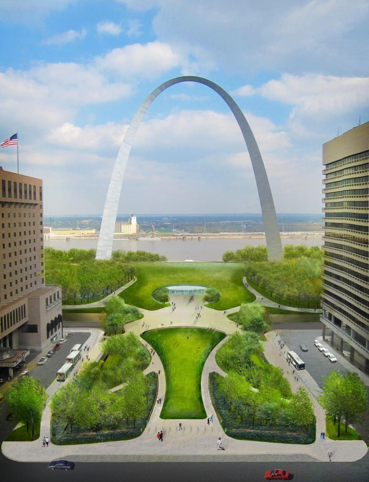 Gateway Arch grounds construction on schedule | Metro | 0