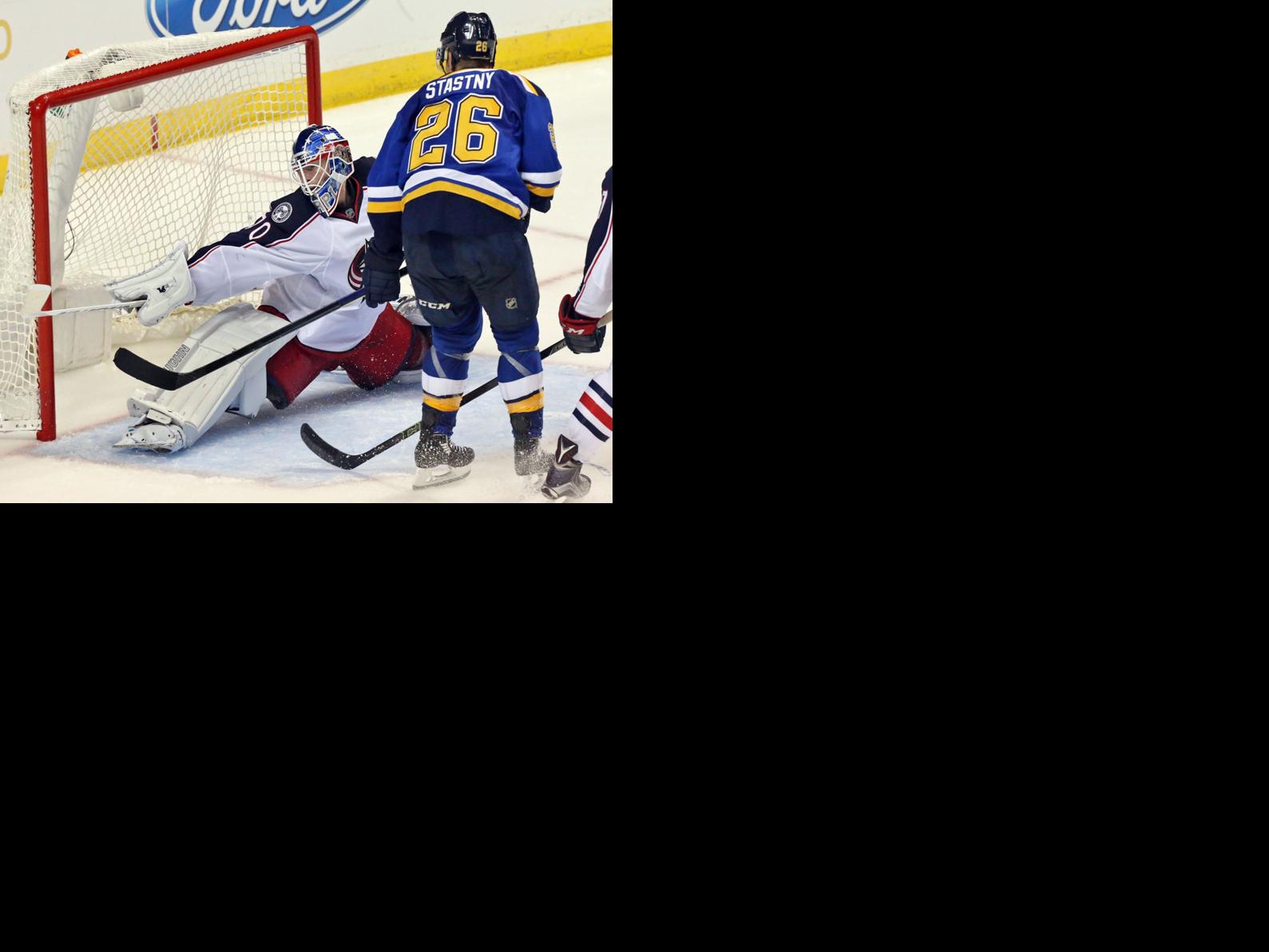 Blues open preseason with 7-3 win over Columbus