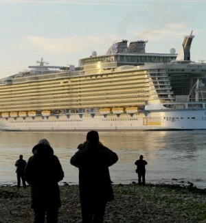 Oasis of the Seas, Float Out, Turku, Finland
