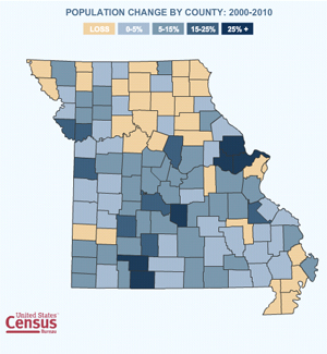 2010 Census - Missouri data